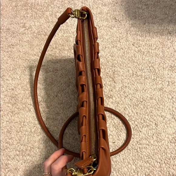 Staud Tan Leather crossbody Women's Bag - Picture 6 of 11